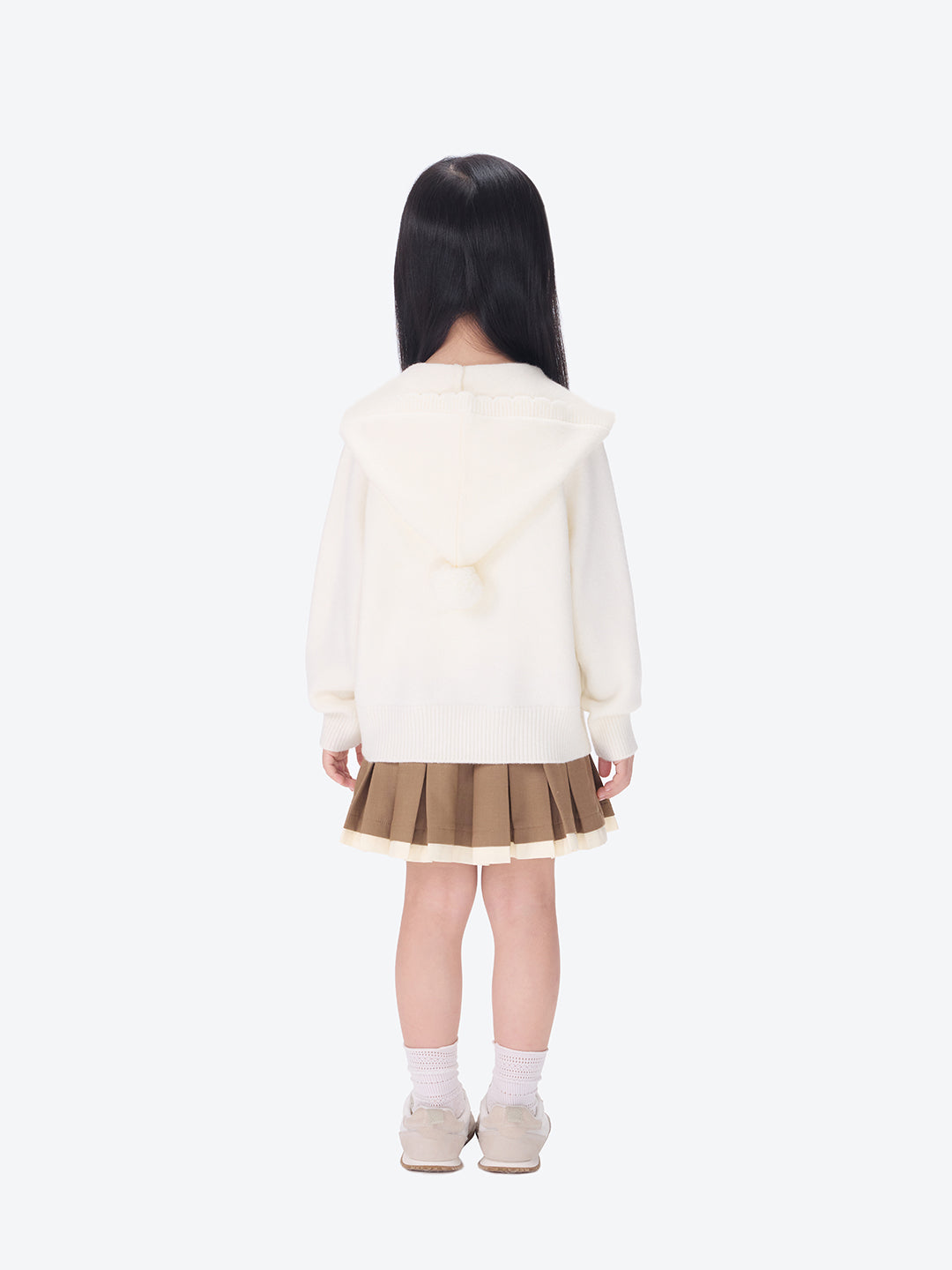 BabyBear 플리츠 원피스 카키 상세 이미지 5