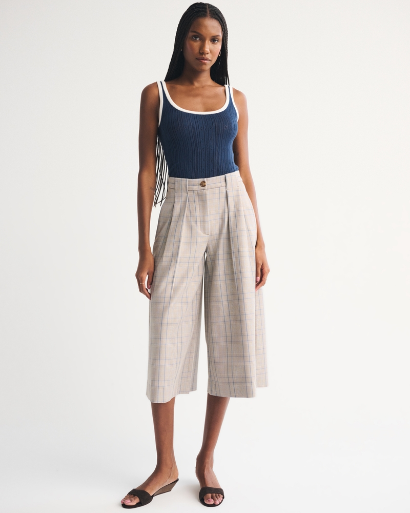Pointelle Scoopneck Sweater Tank 상세 이미지 4