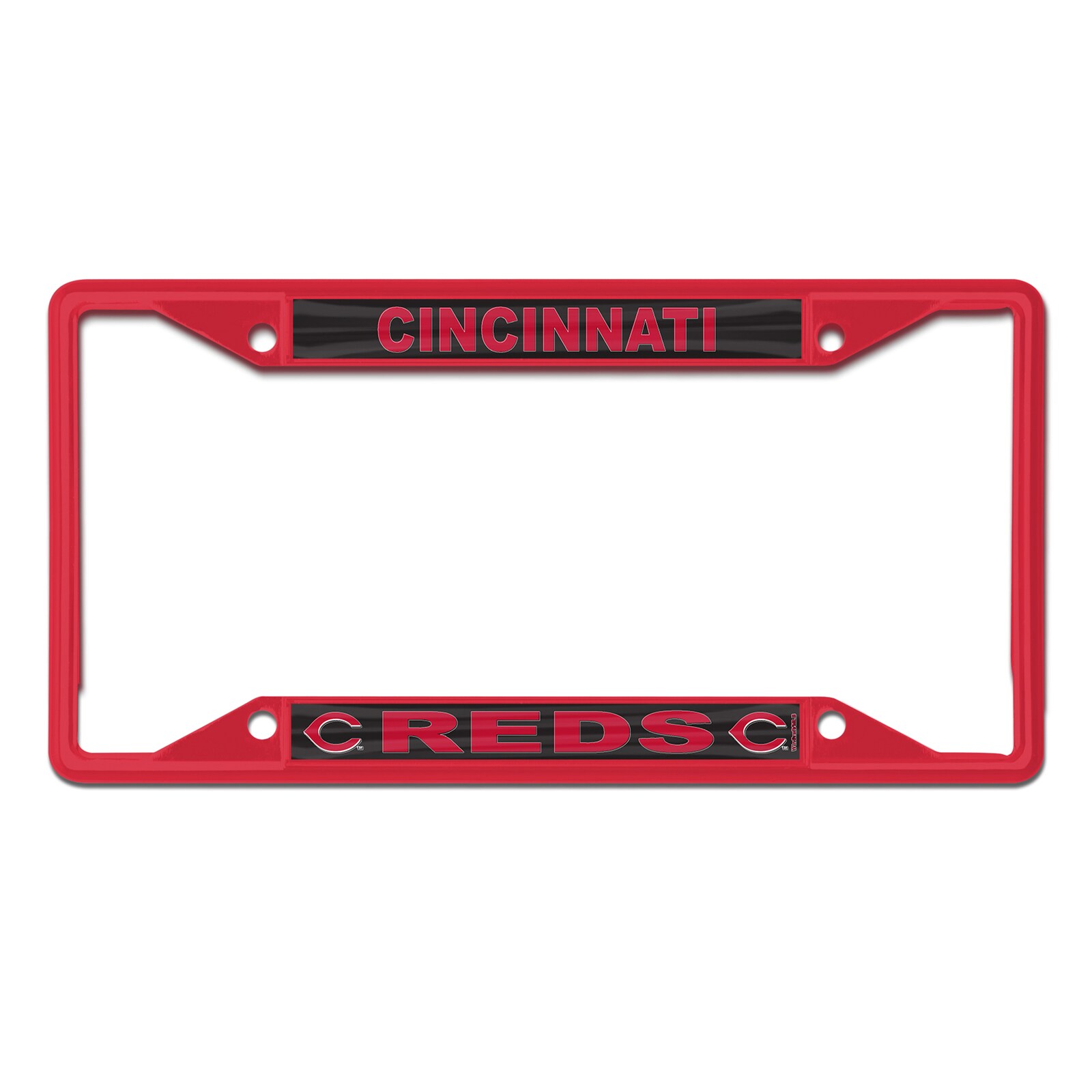 Cincinnati Reds WinCraft 크롬 컬러 번호판 프레임