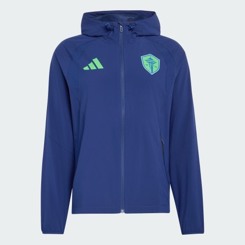 Seattle Sounders Tiro Travel Full Zip Windbreaker 상세 이미지 4