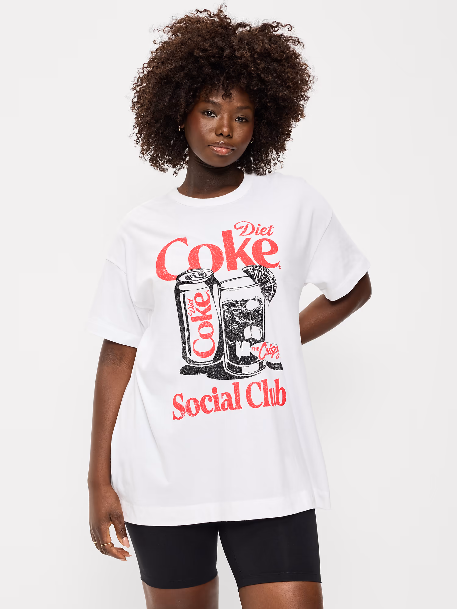 Coca Cola 오버사이즈 튜닉 티셔츠 상세 이미지 6