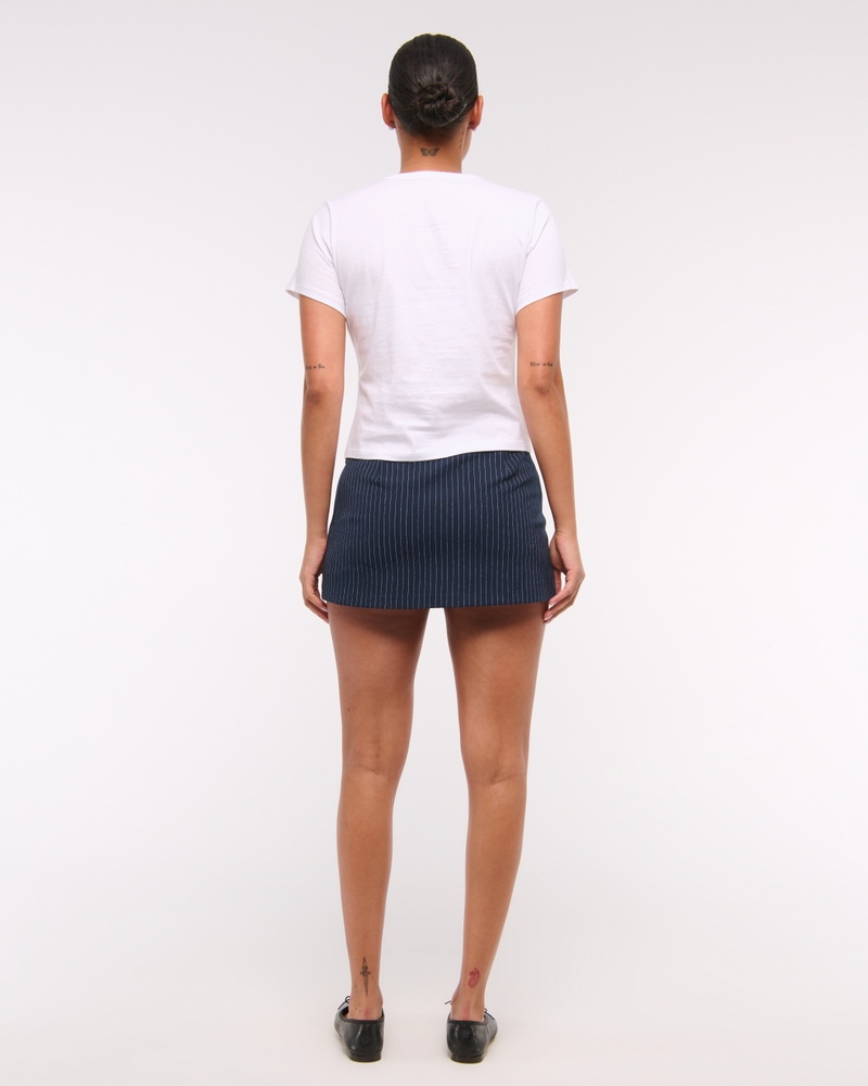 Short-Sleeve Western Graphic Skimming Tee 상세 이미지 5