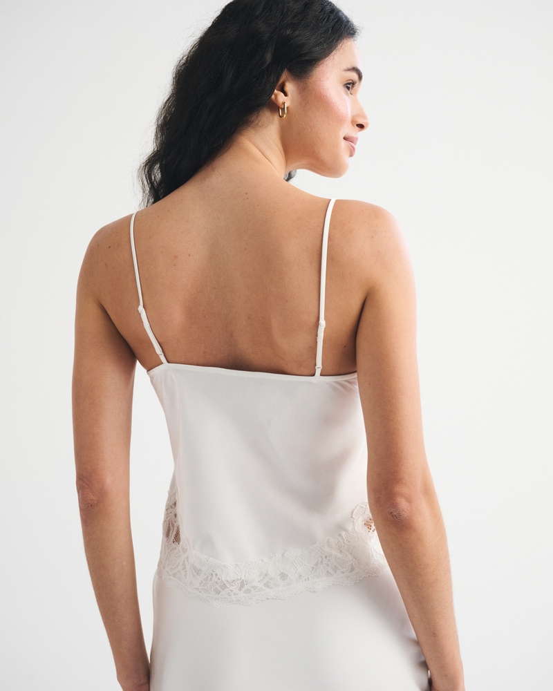 Bra-Free Lace Pieced Set Top 상세 이미지 7