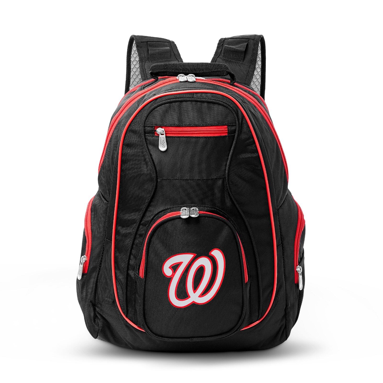 Washington Nationals MOJO 블랙 트림 컬러 노트북 백팩