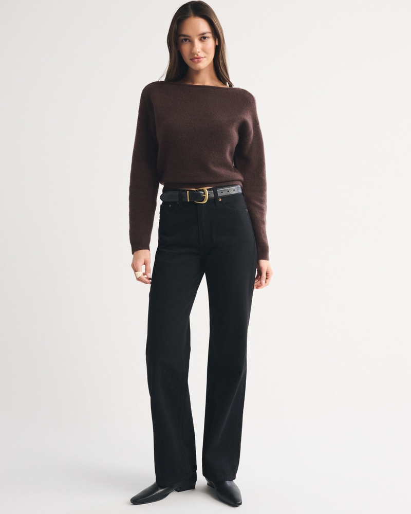 Merino Wool-Blend Slash Sweater 상세 이미지 2