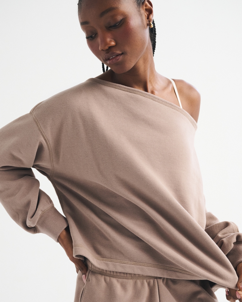 Sunday Terry Off-The-Shoulder Top 상세 이미지 3
