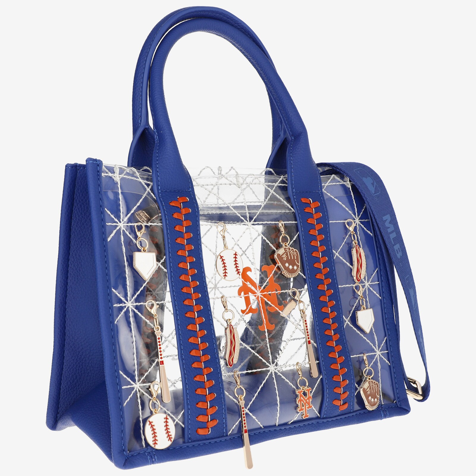 New York Mets Montana West Charmed Whipstitch 토트백 상세 이미지 3