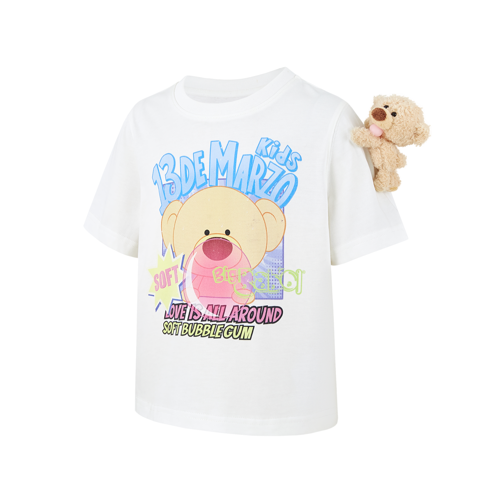 BabyBear 버블껌 티셔츠 베이지 상세 이미지 5