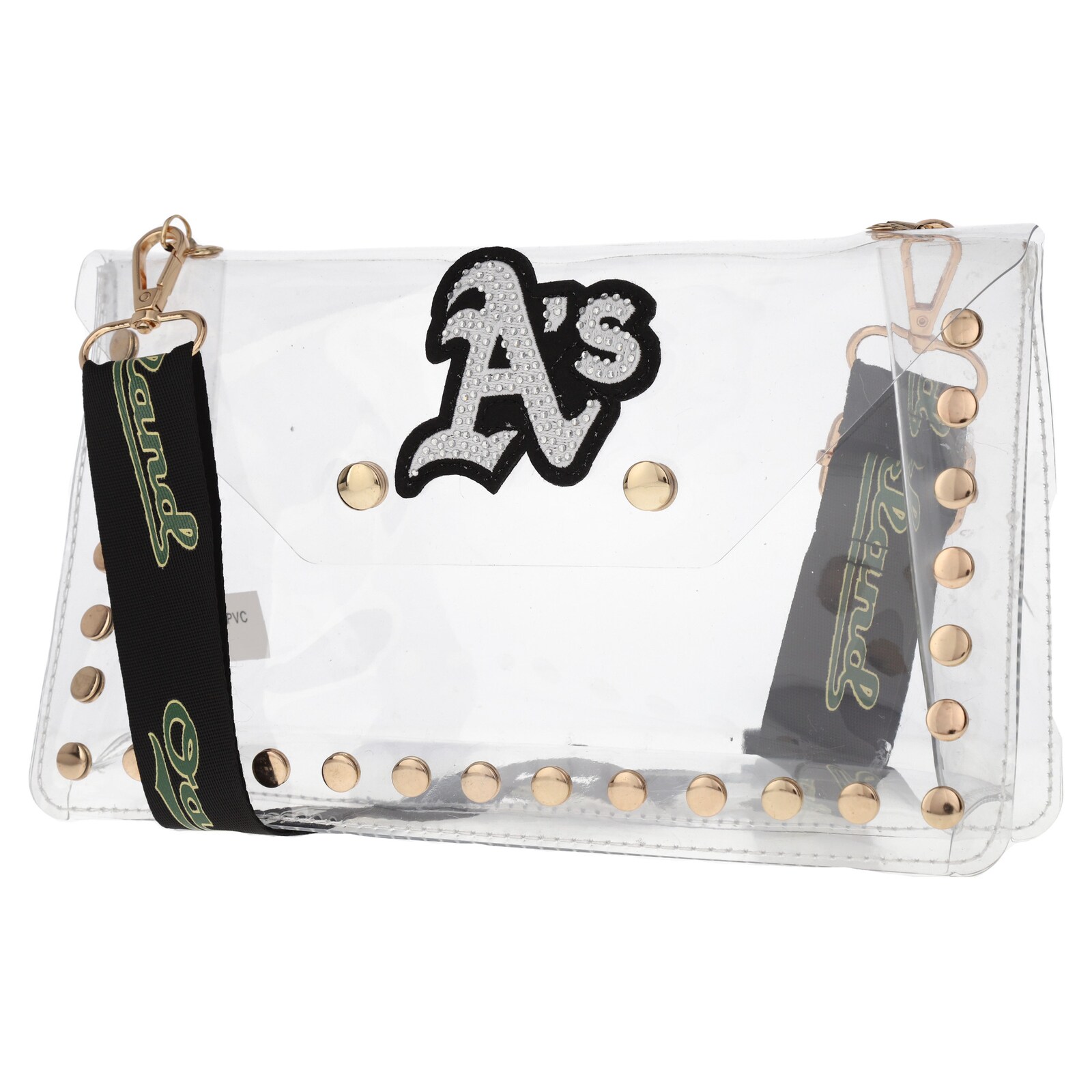 Athletics Cuce 크리스털 클리어 엔벌로프 크로스바디 백 상세 이미지 2