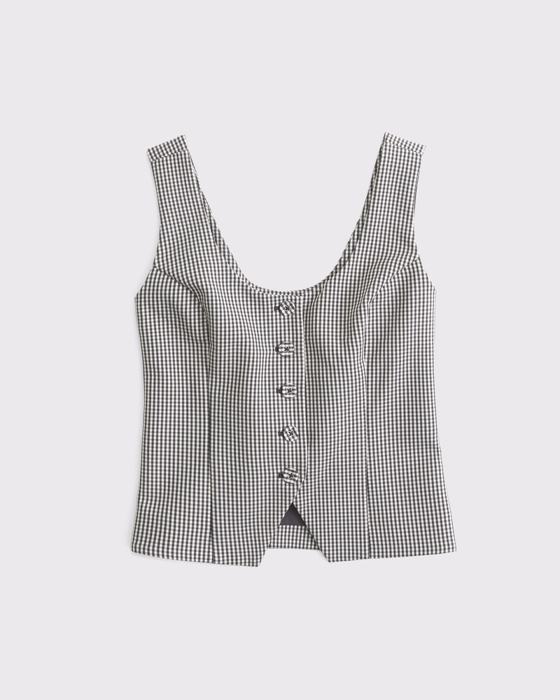 Tie-Back Scoopneck Vest 상세 이미지 7