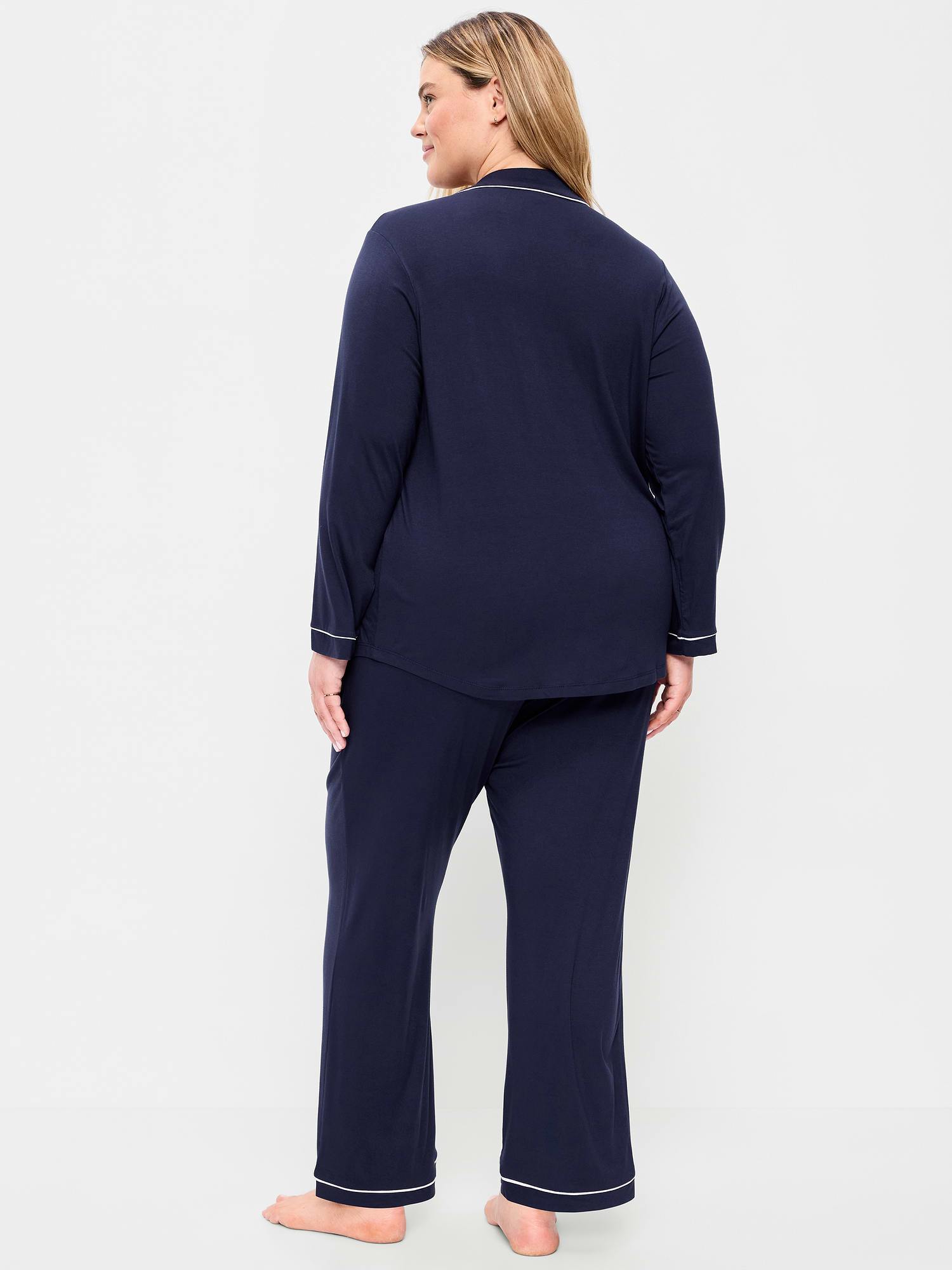 Sunday Sleep Knit Jersey Pant Set 상세 이미지 8