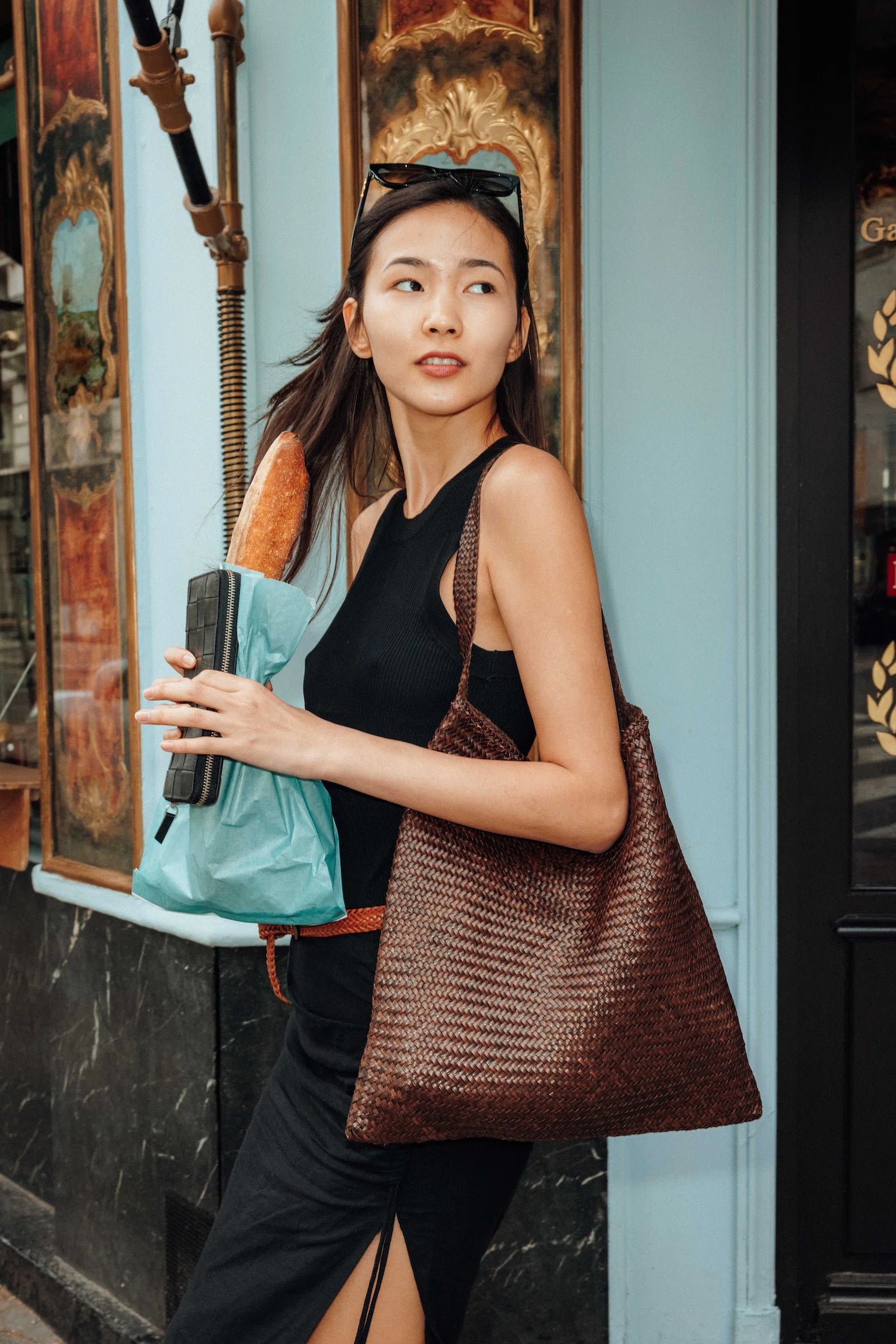 Ars Tote 다크 브라운 상세 이미지 3