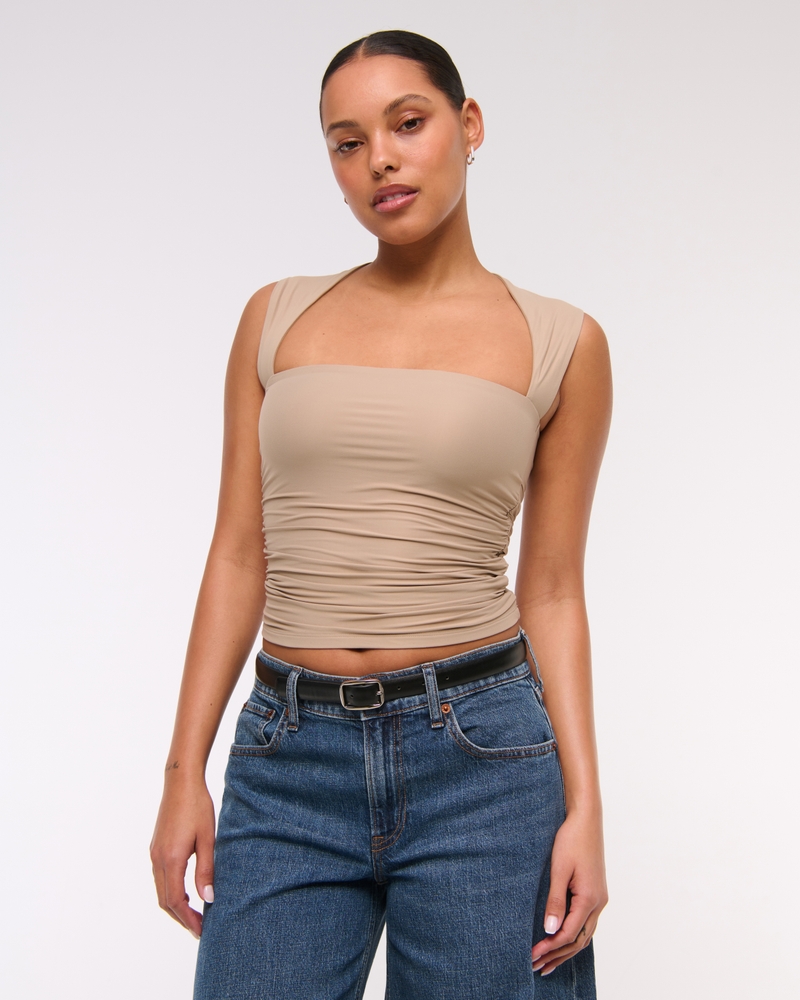 The A&F Ava Soft Matte Seamless Top 상세 이미지 3