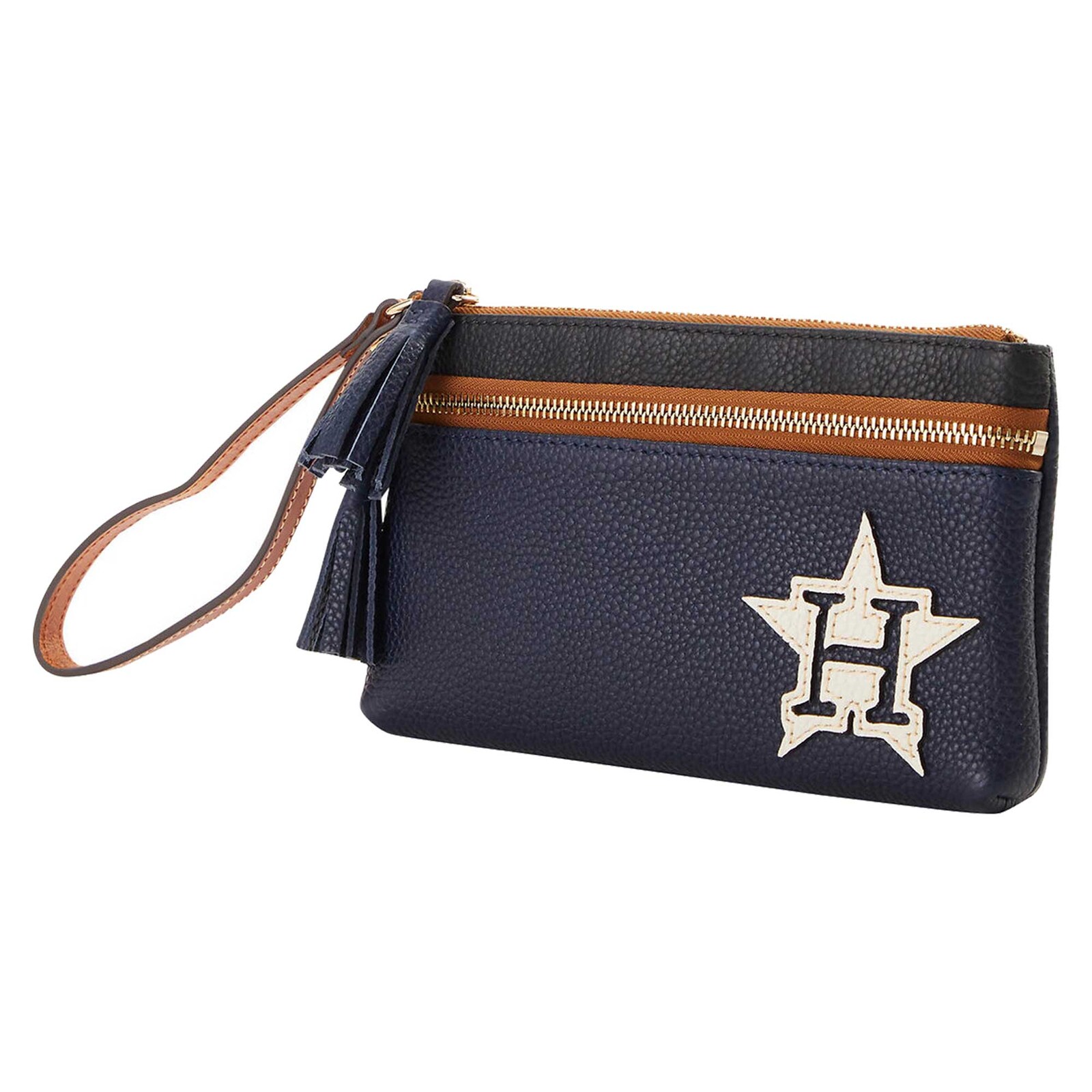 휴스턴 애스트로스 Dooney & Bourke Infield Double-Zip 손목지갑 상세 이미지 2