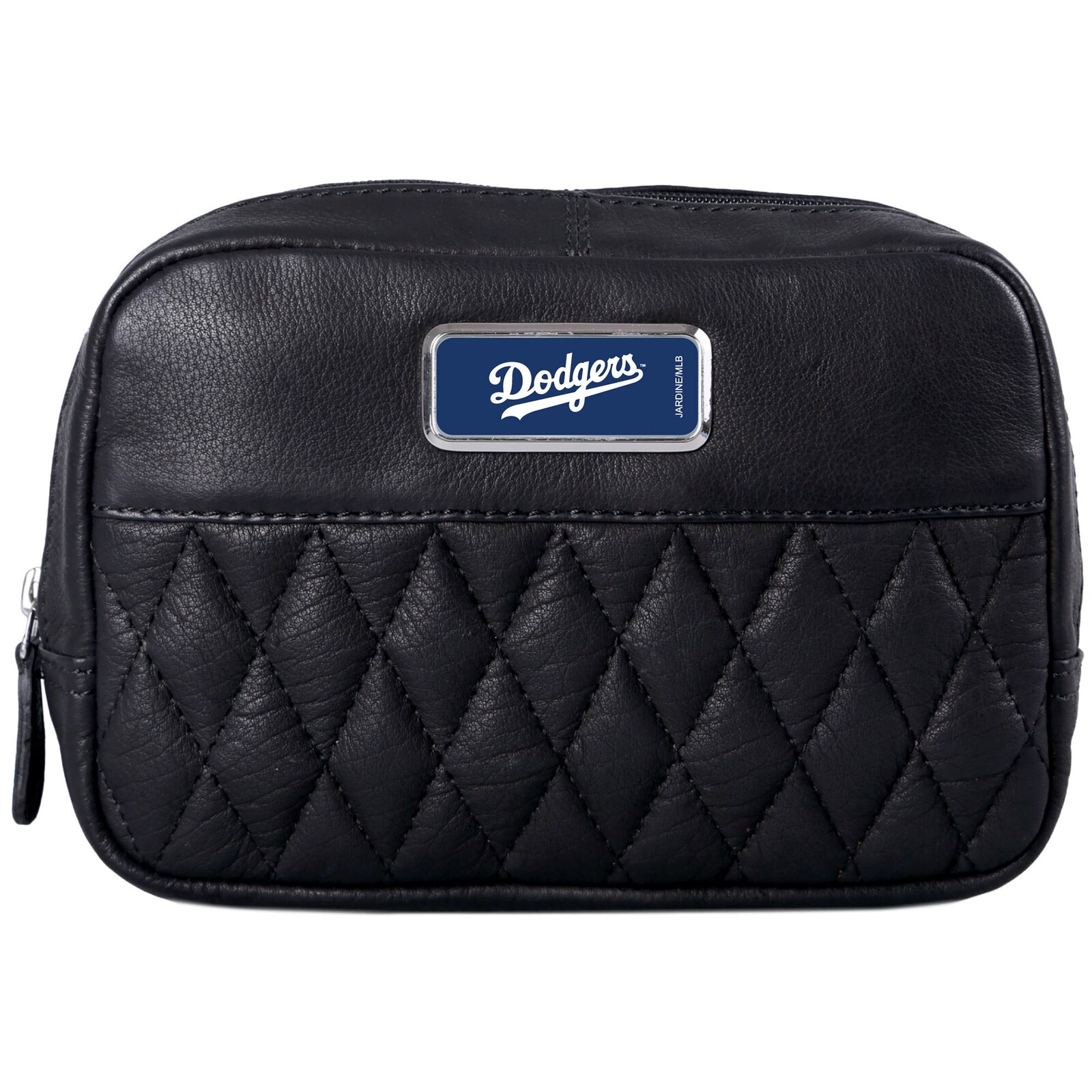 Los Angeles Dodgers 블랙 컬러 로고 플레이트 Brea Canyon Zurich 가죽 크로스바디 백