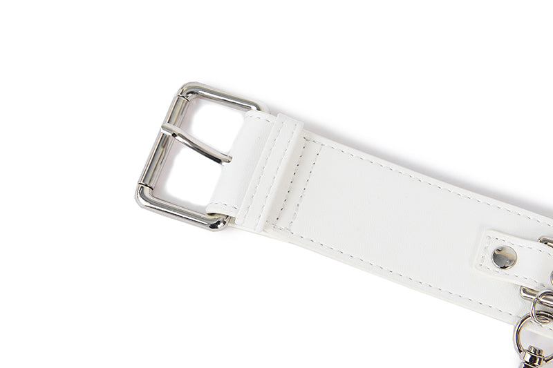 Hook Buckle 벨트 백 화이트 상세 이미지 8