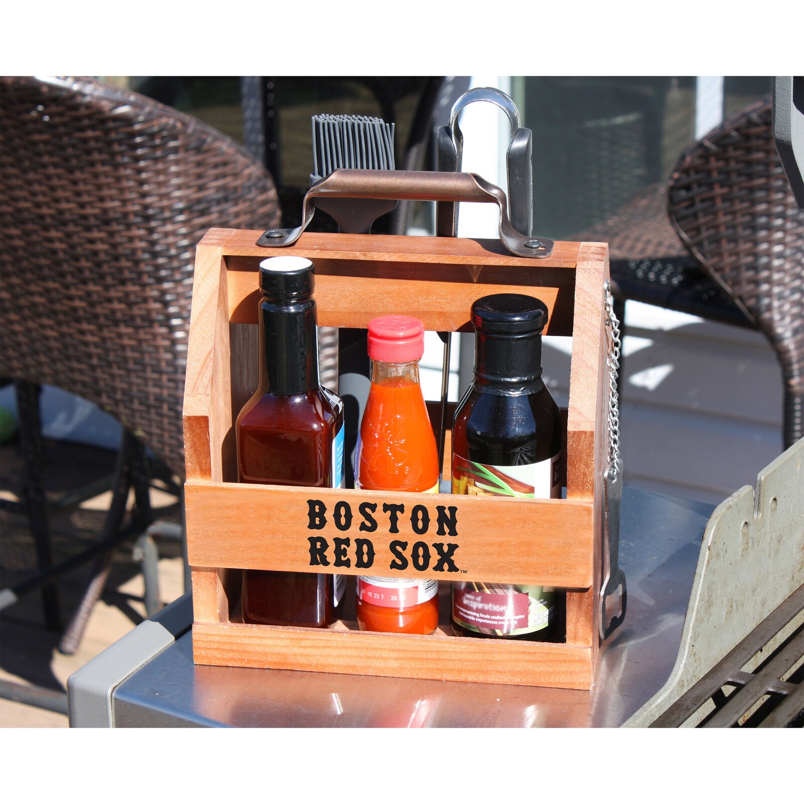 Boston Red Sox Imperial 팀 바비큐 캐디 상세 이미지 5