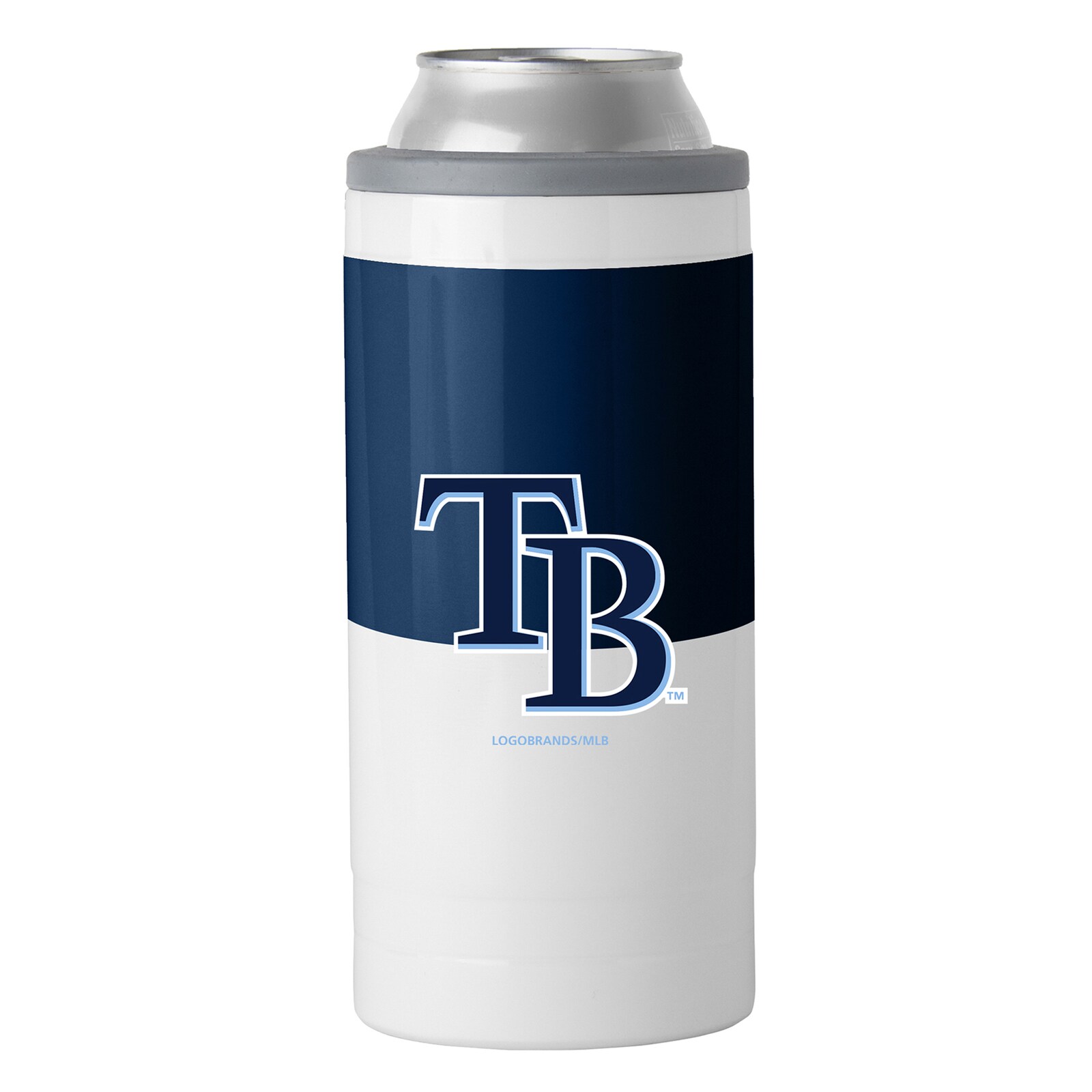 Tampa Bay Rays 12온스 컬러블록 슬림 캔 쿨러 상세 이미지 2