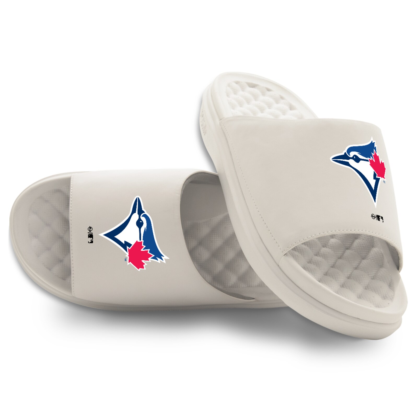 아동용 Toronto Blue Jays ISlide 크림 Primary 모티브 슬라이드 샌들 상세 이미지 2