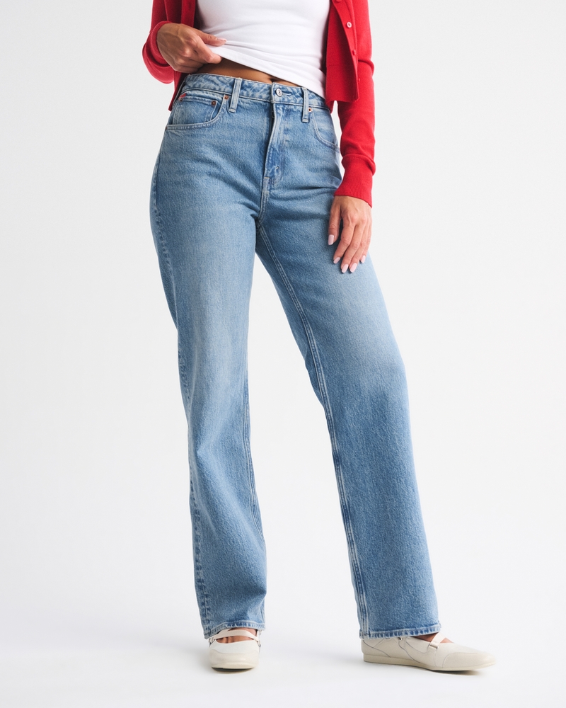 Curve Love High Rise 90s Relaxed Heart Embroidered Jean 상세 이미지 2