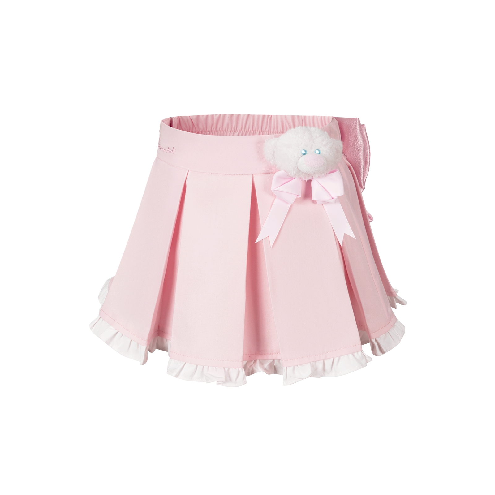 BabyBear 플리츠 스커트 핑크 상세 이미지 5