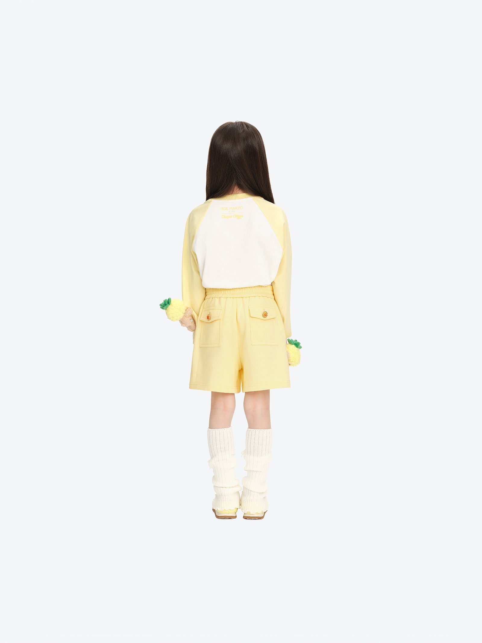BabyBear 롤리팝 5부 쇼츠 옐로 상세 이미지 4