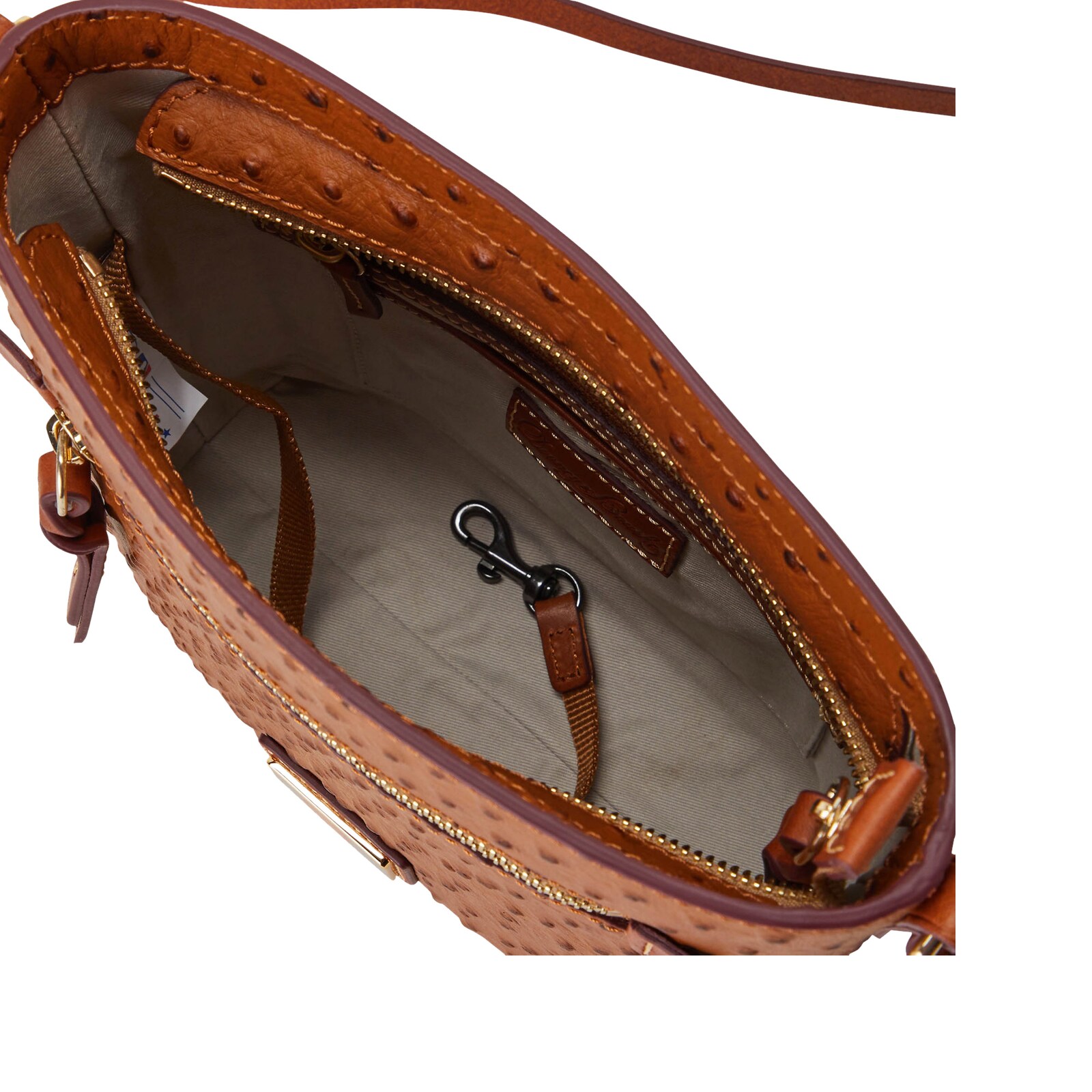 Atlanta Braves Dooney & Bourke 지퍼 크로스바디 가방 상세 이미지 5
