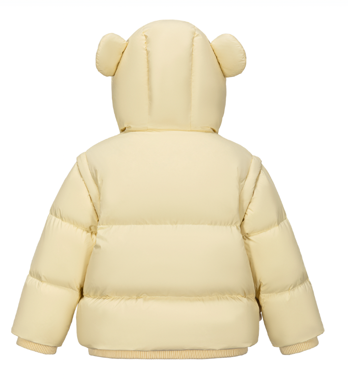 BabyBear 탈부착 다운 재킷 옐로우 상세 이미지 11