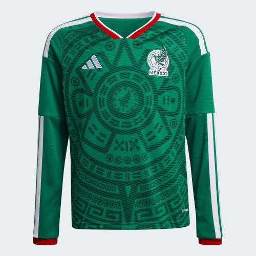 Mexico 26 Home Kids Long Sleeve Jersey 상세 이미지 4