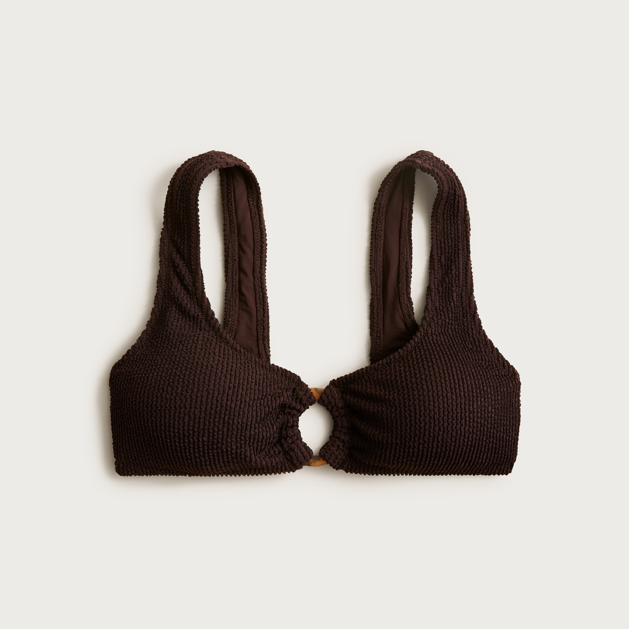 Claudia O-ring scrunchie bikini top