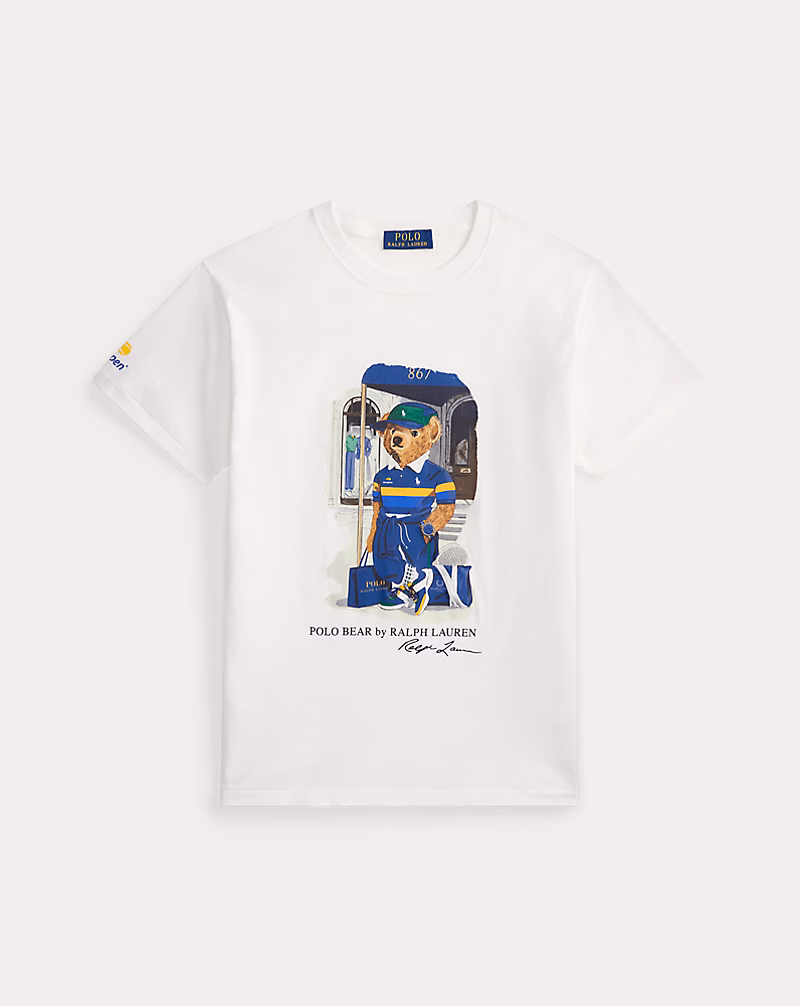US Open Polo Bear 코튼 저지 티셔츠 상세 이미지 2