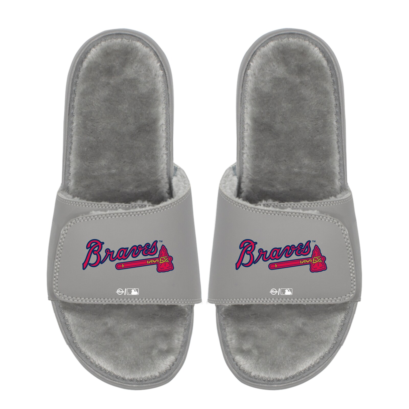 남녀공용 Atlanta Braves ISlide 로고 퍼 슬라이드 샌들