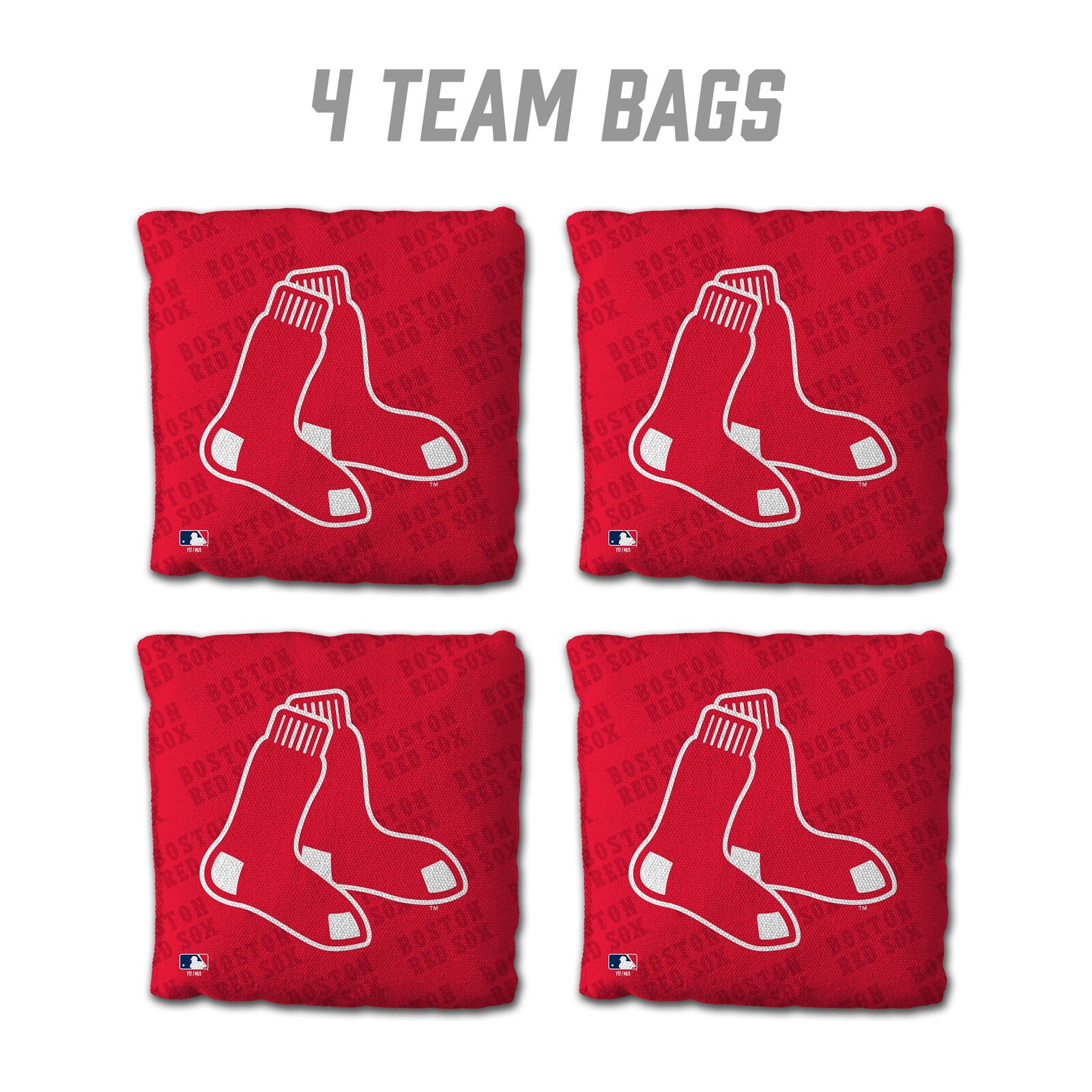Boston Red Sox IDNA 4피스 콘홀 백 세트 상세 이미지 3