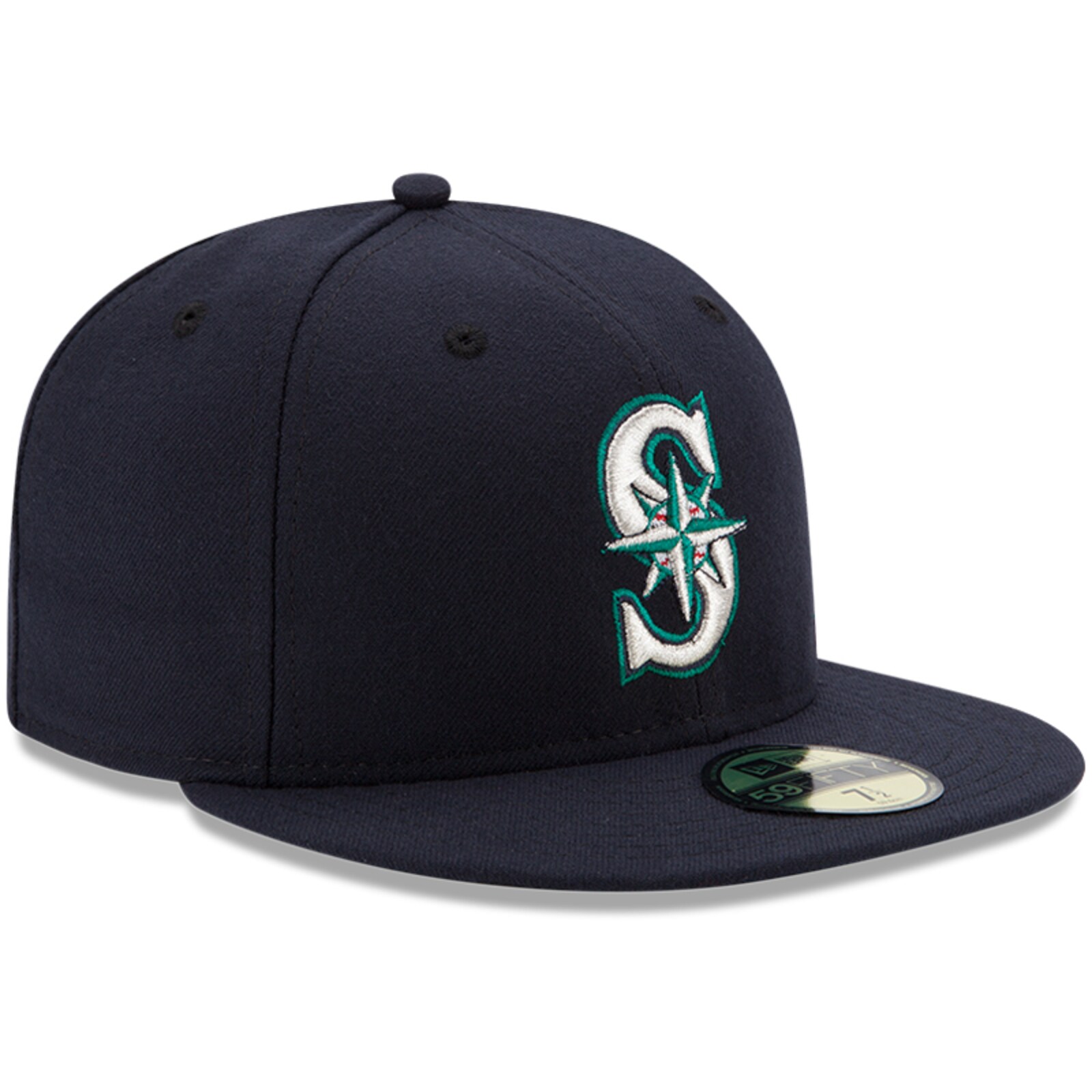 남성용 시애틀 매리너스 New Era 네이비 Authentic Collection On Field 59FIFTY 피티드 모자 상세 이미지 4