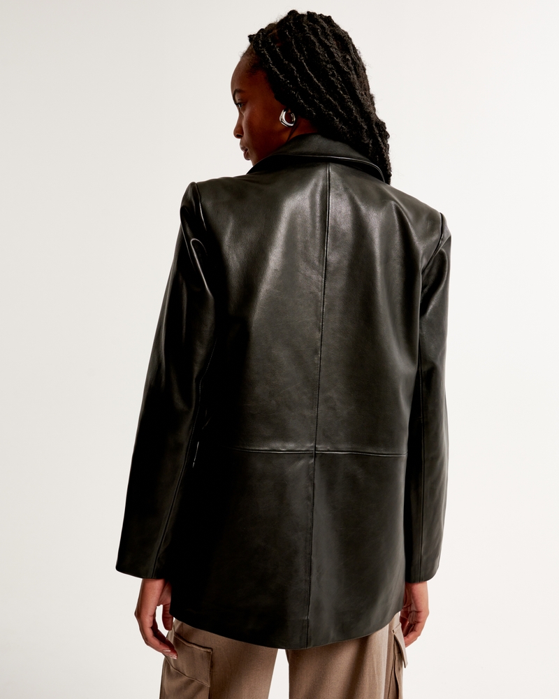 Genuine Leather Blazer 상세 이미지 5