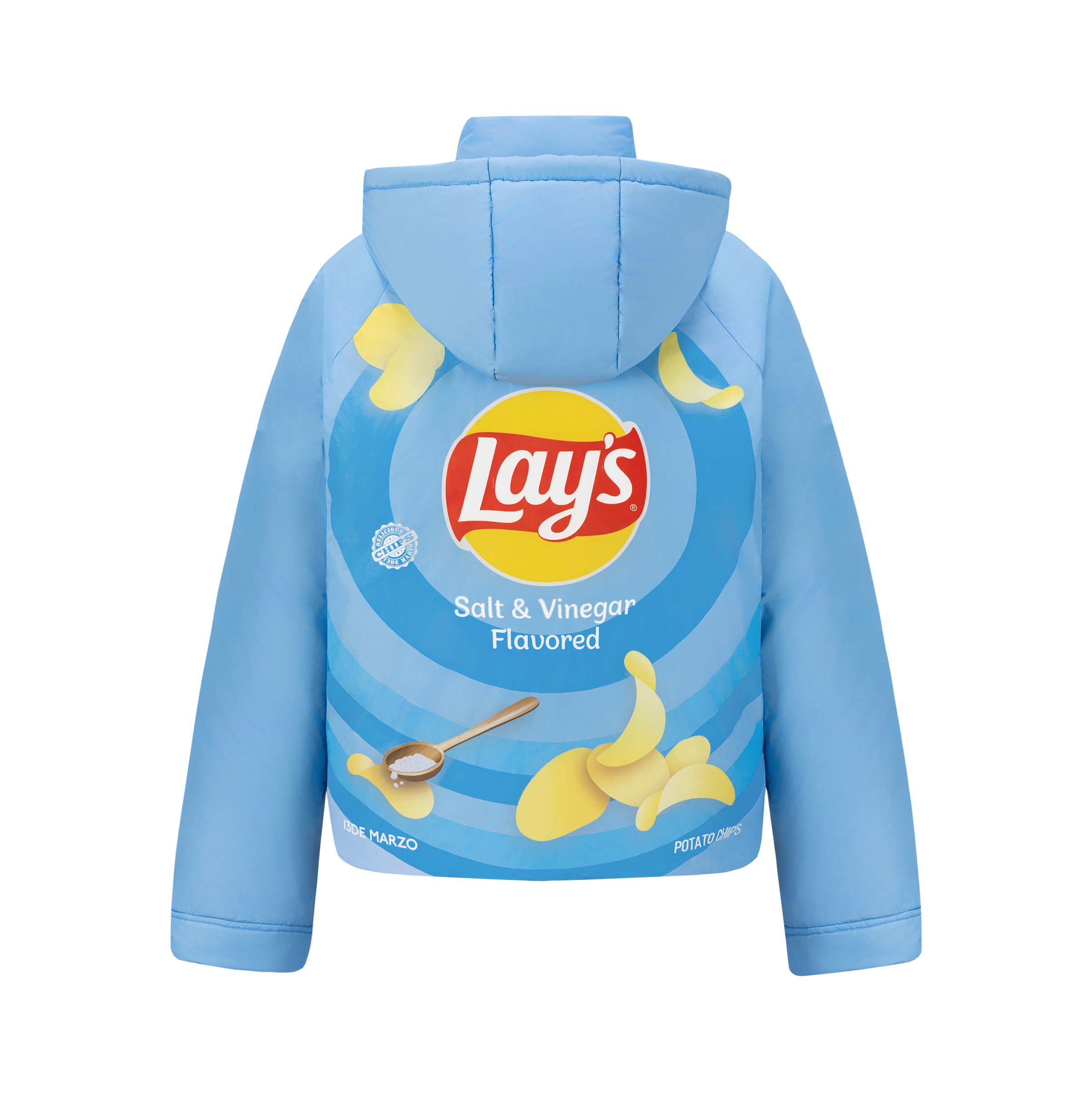 Lay's 플레이버 다운 재킷 상세 이미지 3