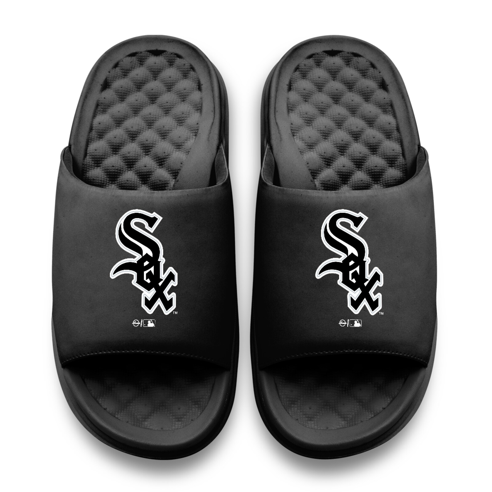 유소년 Chicago White Sox ISlide 블랙 Primary Motive 슬라이드 샌들 상세 이미지 3