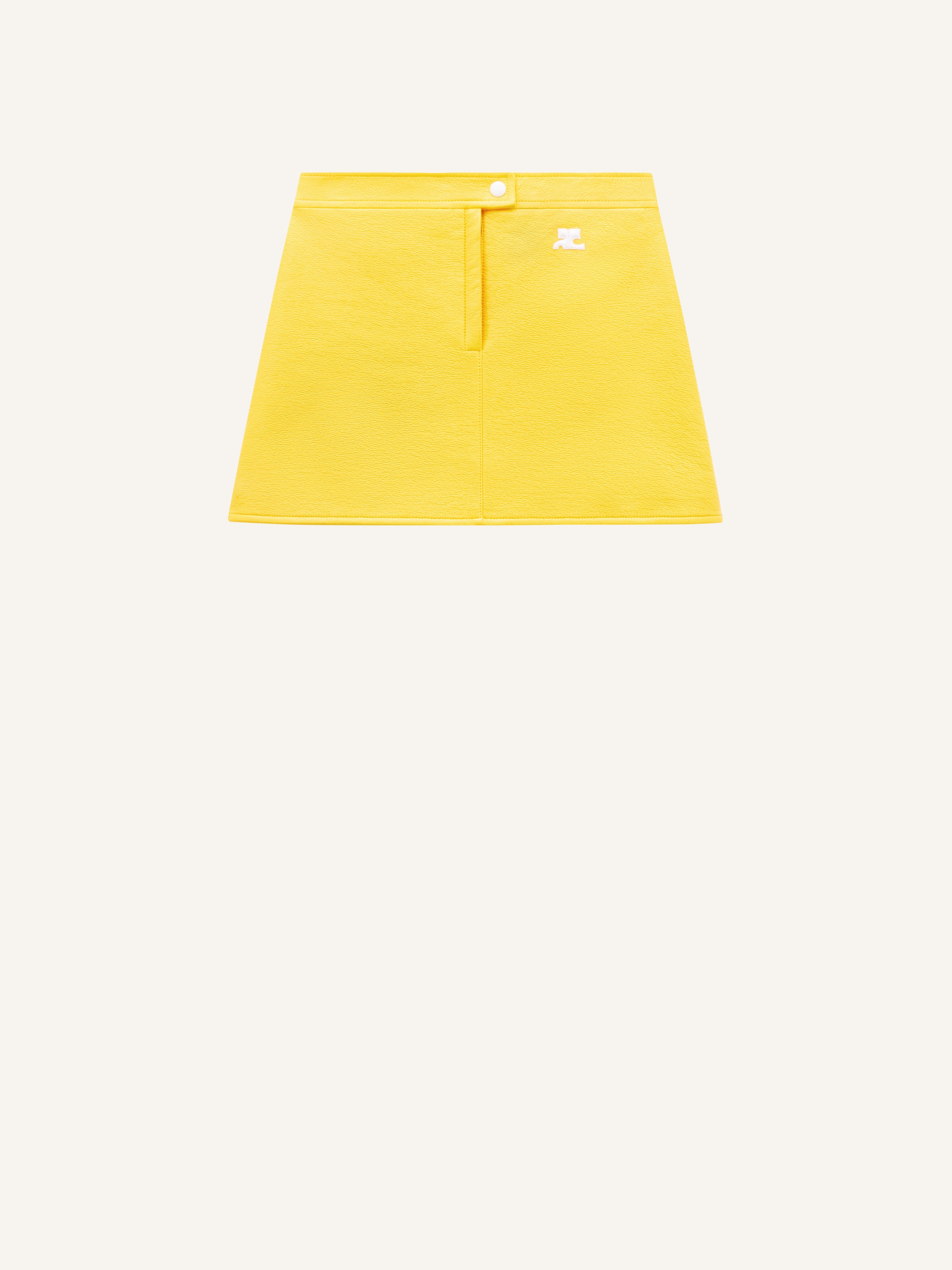 리에디션 비닐 미니스커트