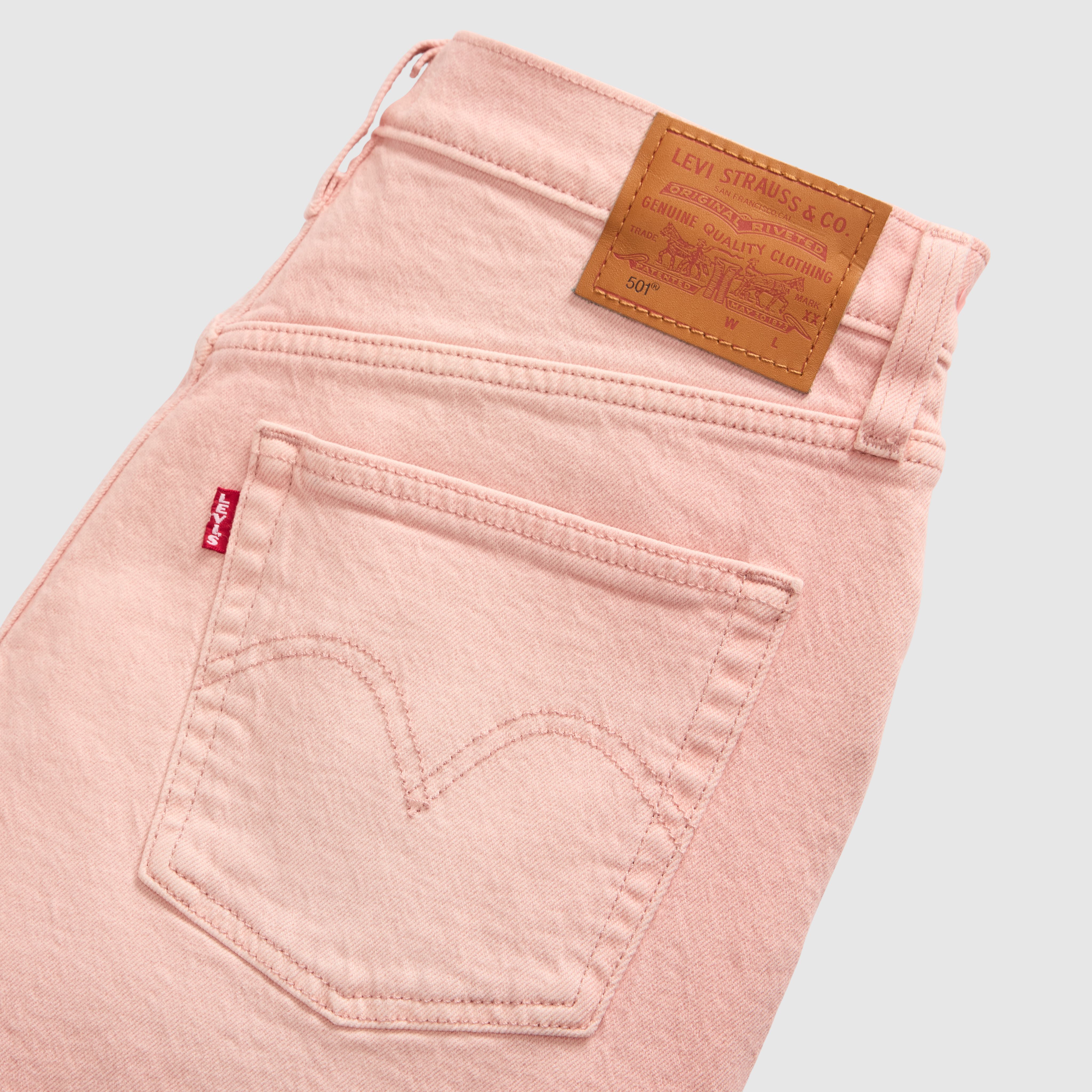 501® 오리지널 핏 하이라이즈 여성 반바지 상세 이미지 7