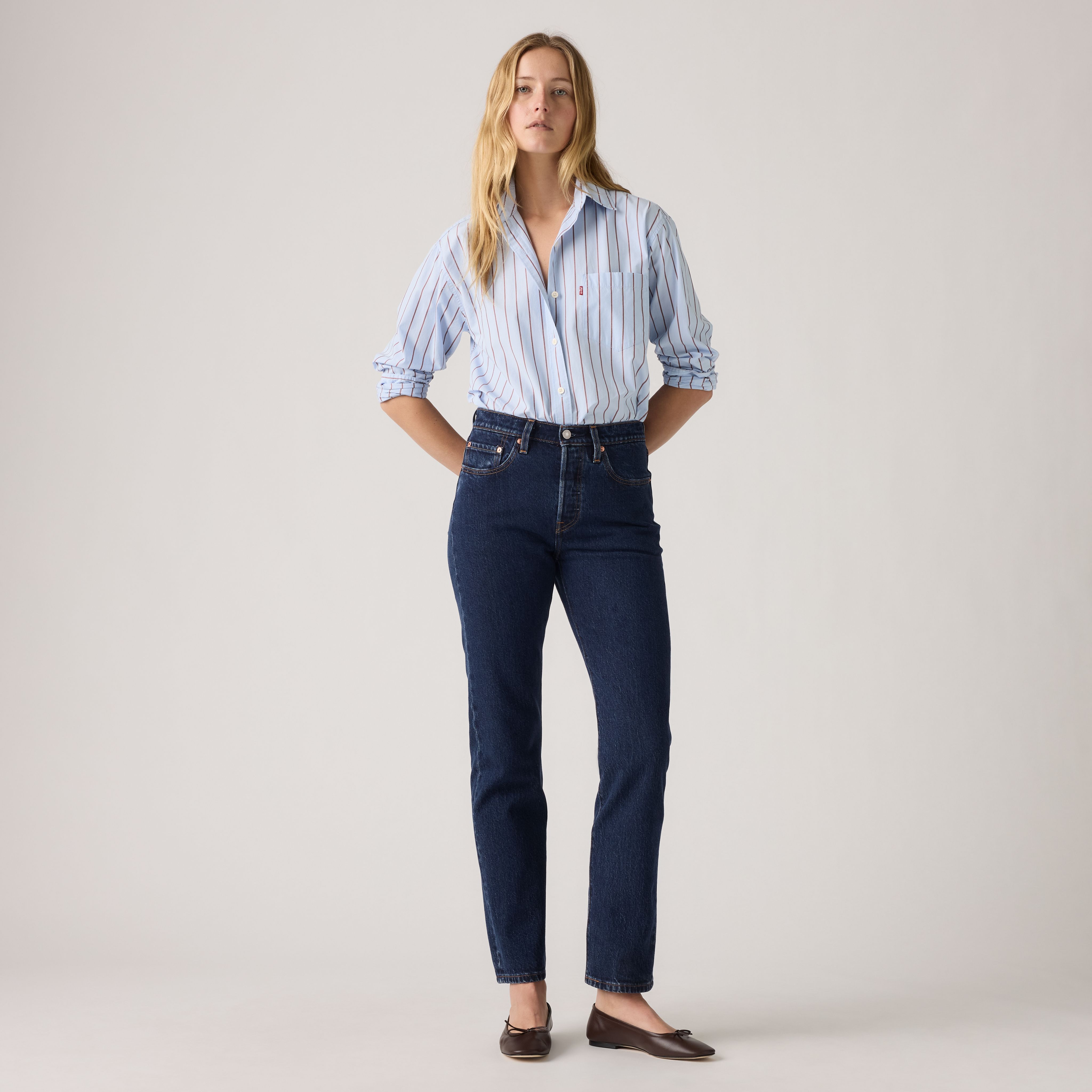 501® Original Fit 여성용 청바지 상세 이미지 5