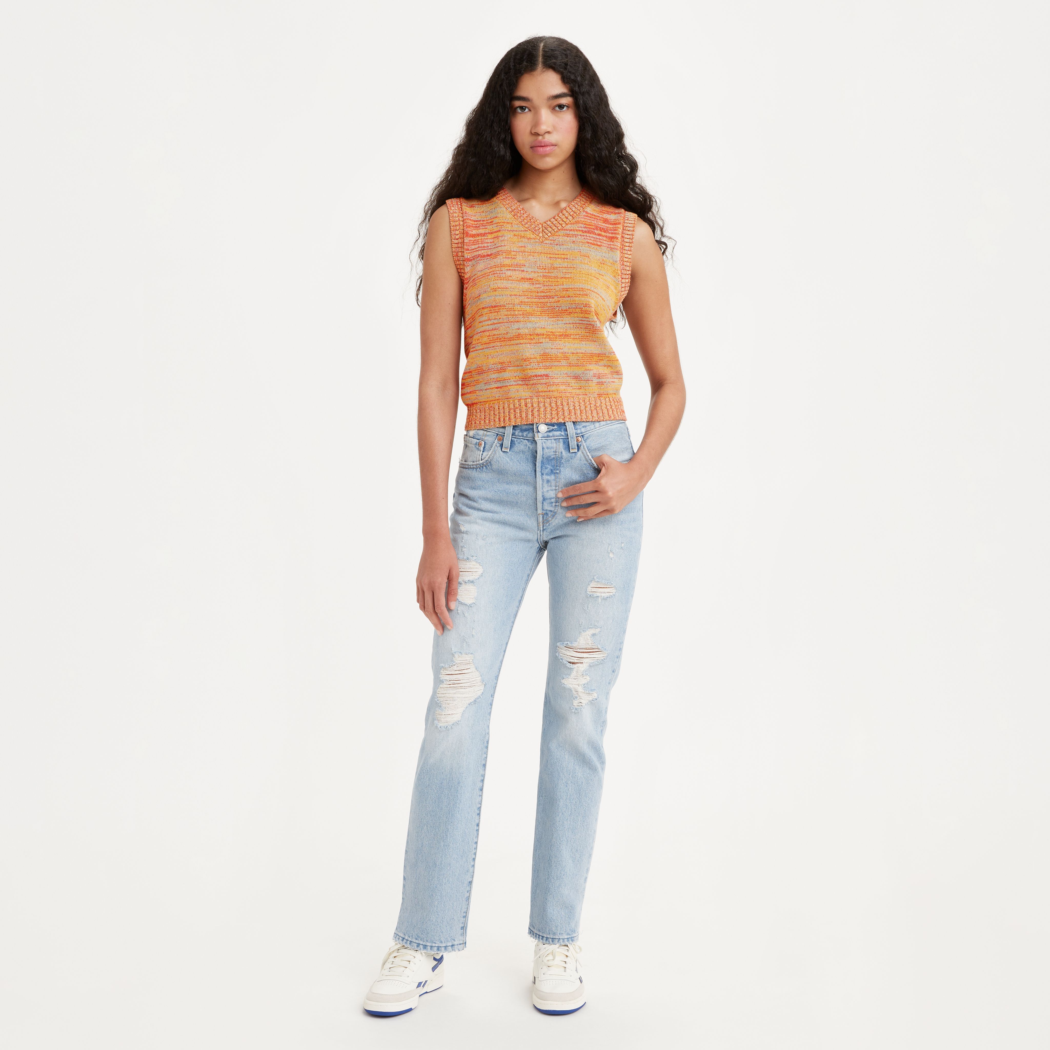 501® Original Fit 여성용 청바지 상세 이미지 4