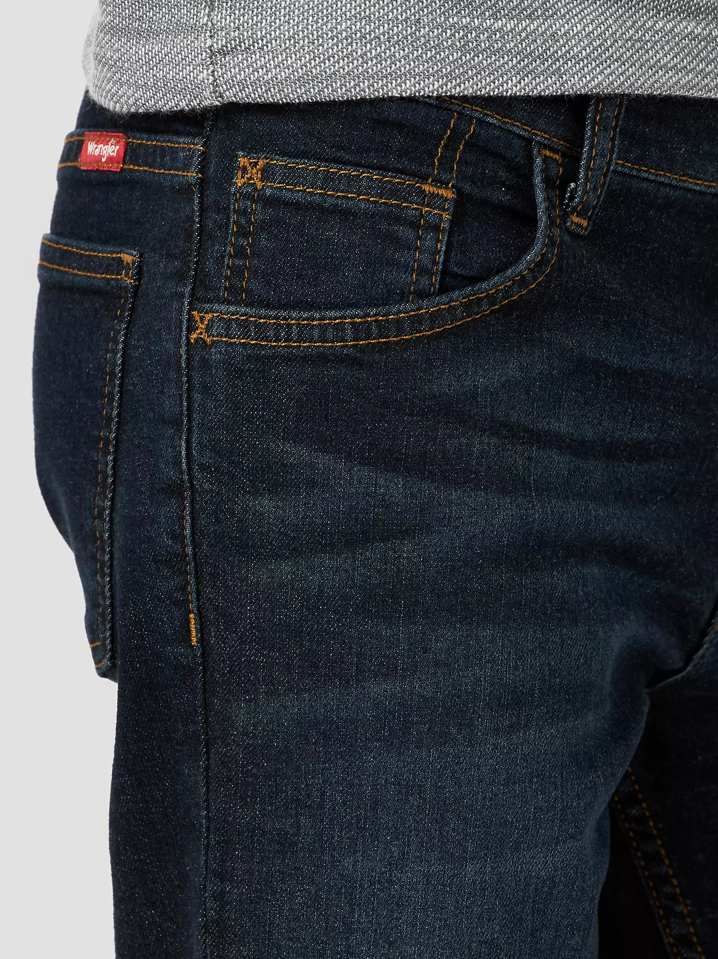 소년용 Wrangler® Five Star 플렉스 부츠컷 데님 팬츠 (8-16) 상세 이미지 7