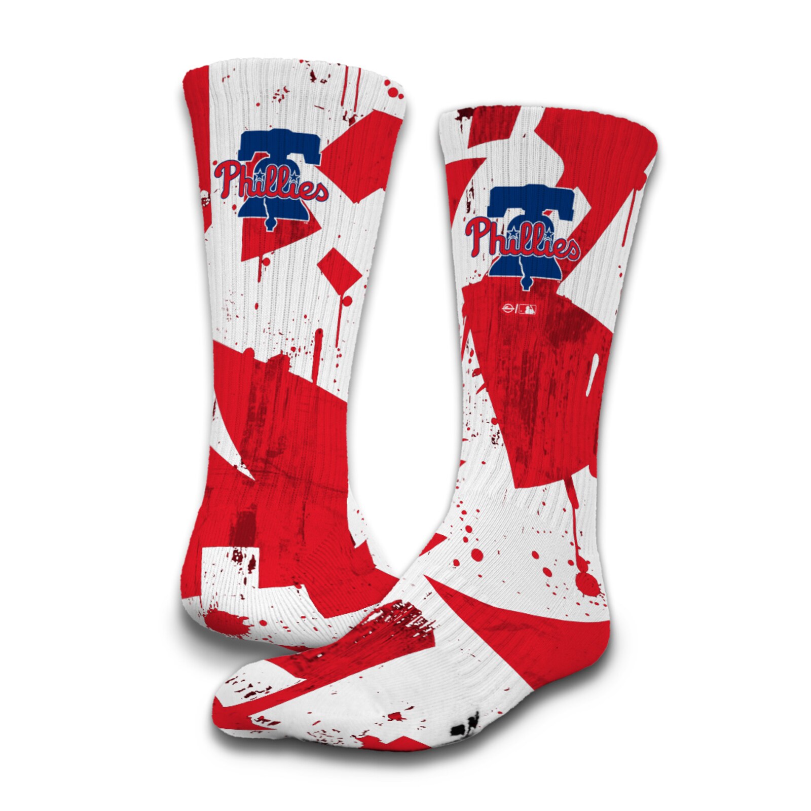 Philadelphia Phillies ISlide 라이프스타일 크루 양말 3팩 세트 상세 이미지 4