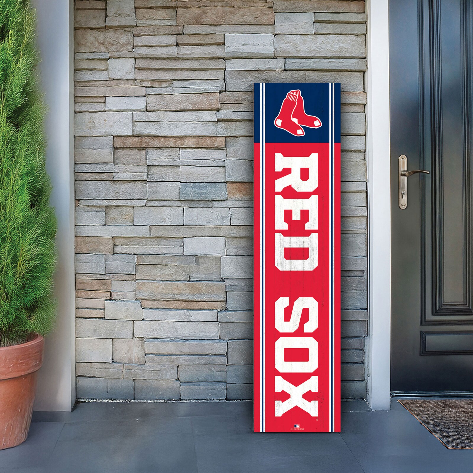 Boston Red Sox 48인치 팀명 로고 리너 상세 이미지 3