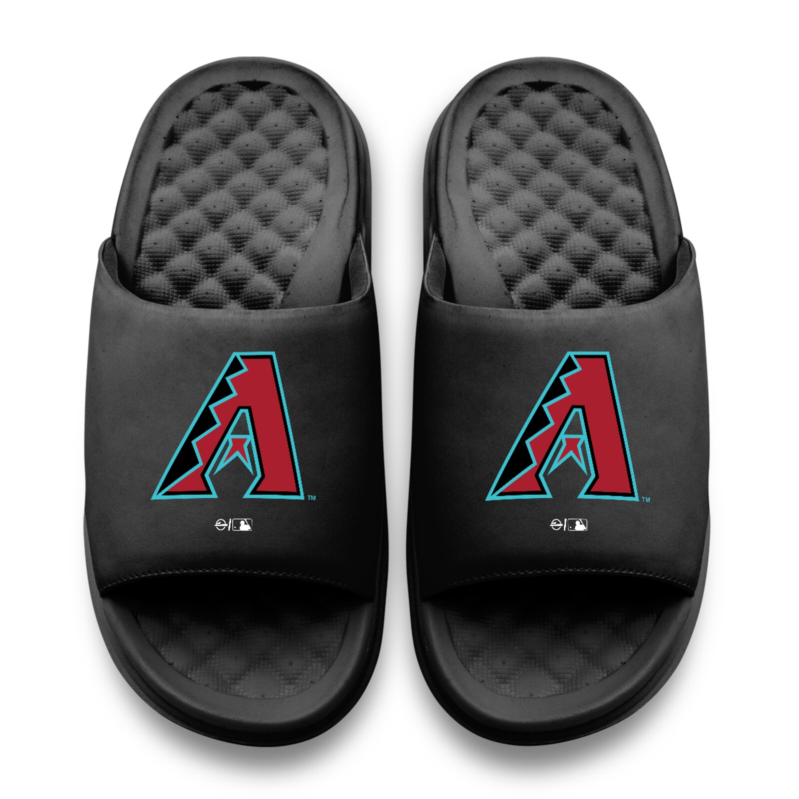 남녀공용 Arizona Diamondbacks ISlide 블랙 Primary Motive 슬라이드 샌들 상세 이미지 3