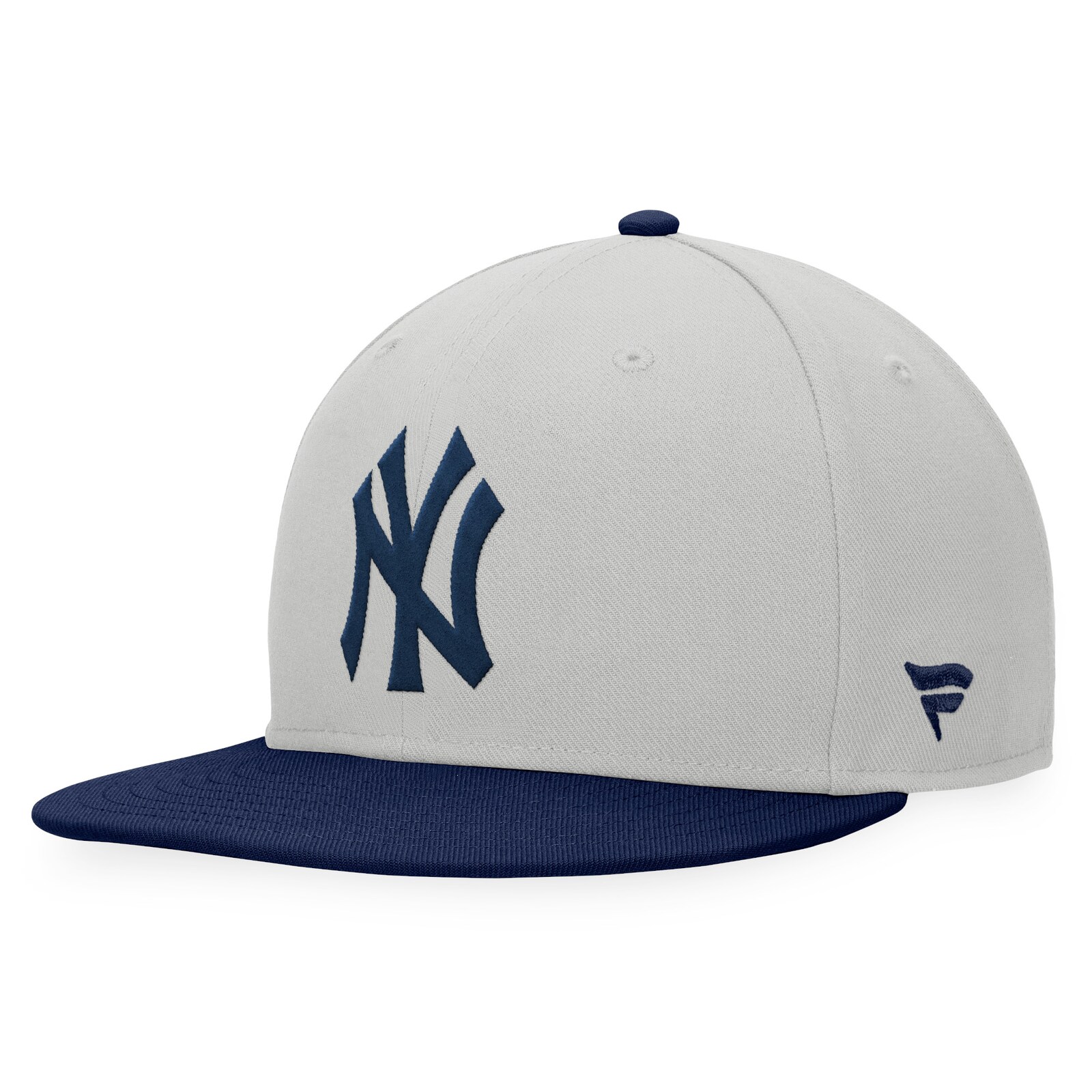 남성용 New York Yankees Fanatics 그레이/네이비 Glory Days 투톤 스냅백 모자 상세 이미지 4