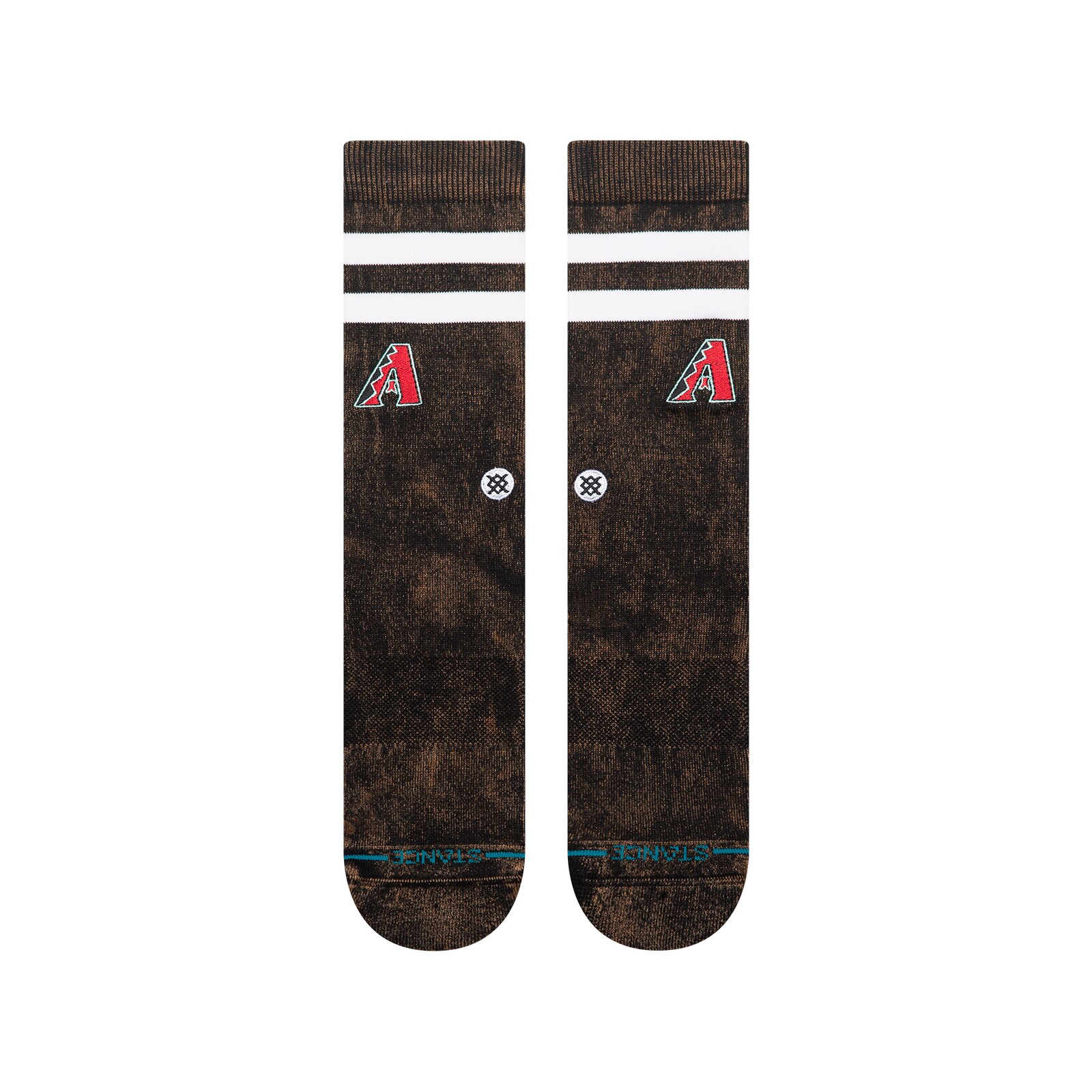 유니섹스 Arizona Diamondbacks Stance 블랙 Rotation 크루 양말 상세 이미지 3