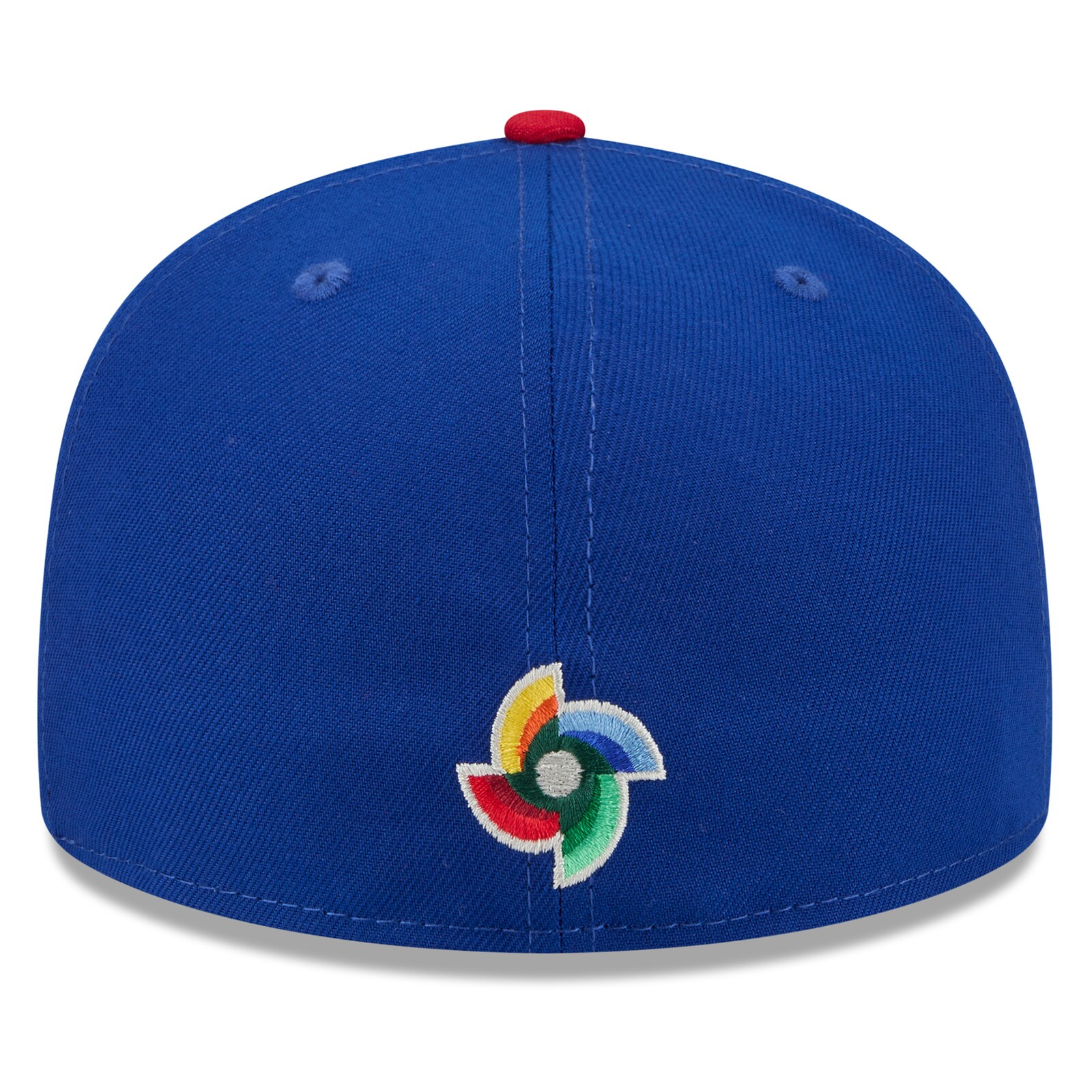 남성용 푸에르토리코 베이스볼 New Era 블루/레드 2026 월드 베이스볼 클래식 59FIFTY 피티드 모자 상세 이미지 5