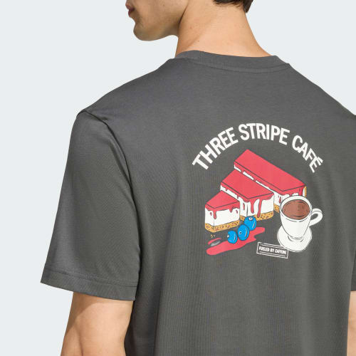 COFFEE CAFE CHEESECAKE GRAPHIC T-SHIRT 상세 이미지 7