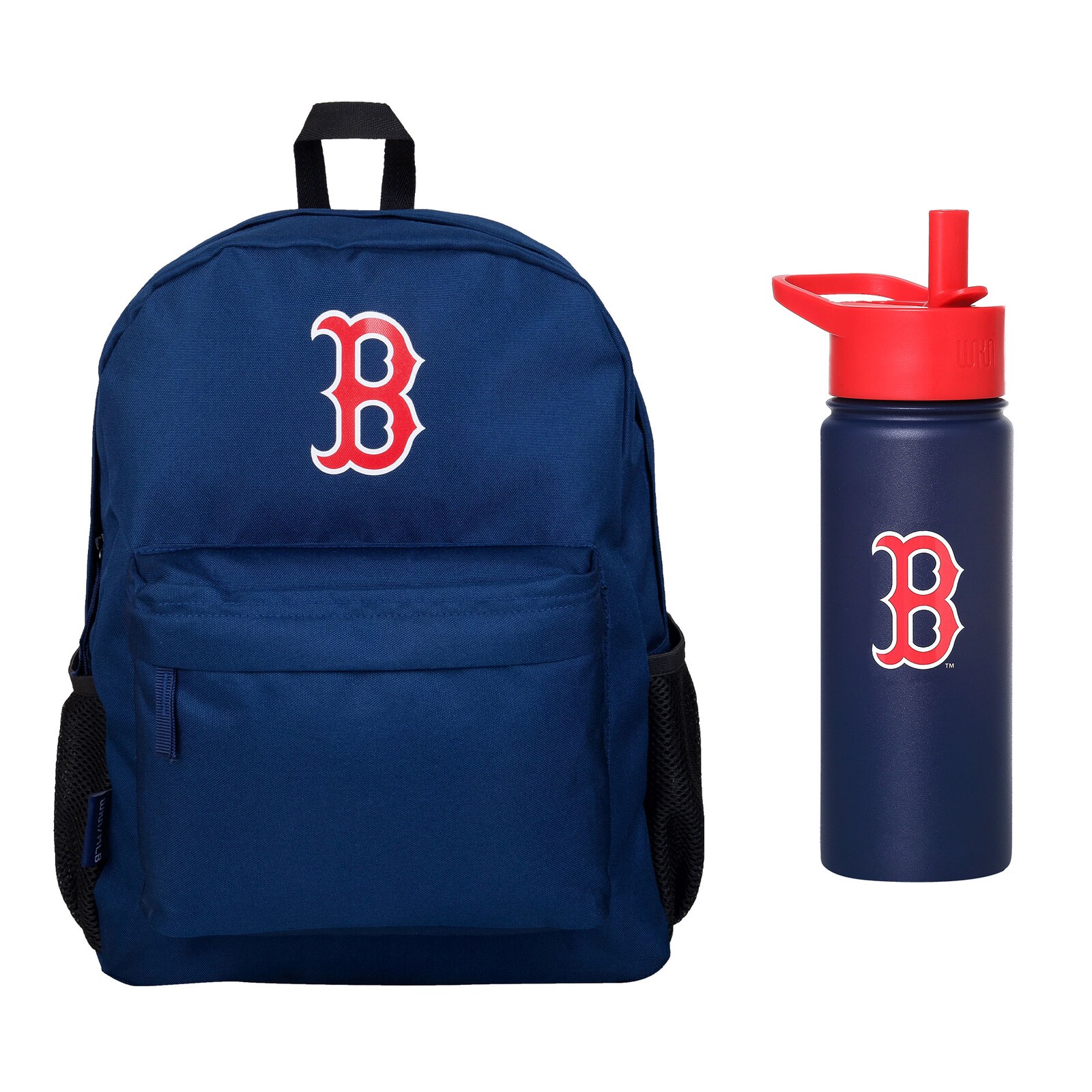 Boston Red Sox Wildkin 백팩 & 18온스 물병 2종 세트 상세 이미지 2